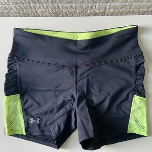 Under Armour Ruched Short Bike Shorts